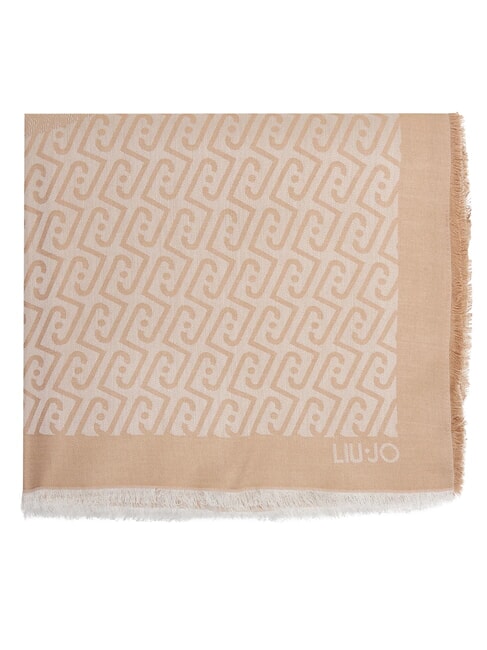 NEW LOGO CHAIN J  sand - Scarves