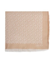 LIUJO NEW LOGO CHAIN J  sand - Scarves - 2