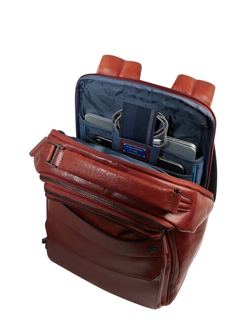 S141 Leather backpack, 14" laptop holder LEATHER - Laptop backpacks