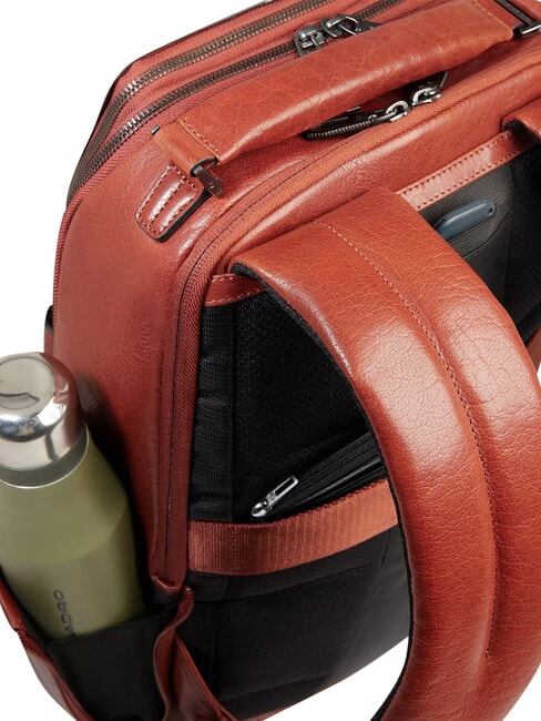 S141 Leather backpack, 14" laptop holder LEATHER - Laptop backpacks