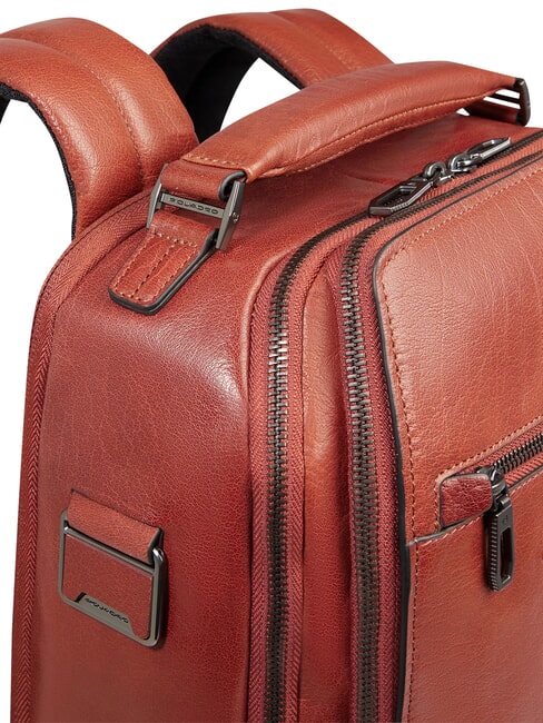 S141 Leather backpack, 14" laptop holder LEATHER - Laptop backpacks