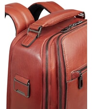 PIQUADRO S141 Leather backpack, 14" laptop holder LEATHER - Laptop backpacks - 5