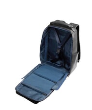 PIQUADRO S141 Leather backpack, 14" laptop holder Black - Laptop backpacks - 2