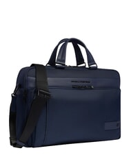 PIQUADRO WOLLEM Laptop and iPad Pro 12.9" briefcase blue - Work Briefcases - 3