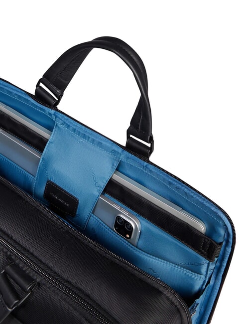 WOLLEM Laptop and iPad Pro 12.9" briefcase Black - Work Briefcases