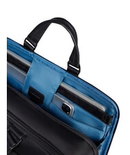 PIQUADRO WOLLEM Laptop and iPad Pro 12.9" briefcase Black - Work Briefcases - 5