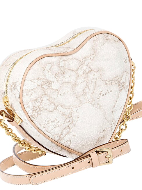 GEO CLASSIC Shoulder bag, heart shape white - Women&rsquo;s Bags