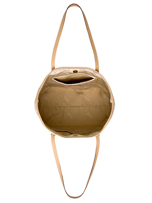 GEO CLASSIC Mixed leather shopper bag white - Women&rsquo;s Bags