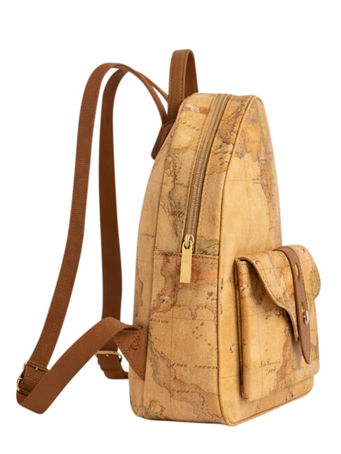 ESCAPE GEO Backpack with front pocket TOBACCO - Women&rsquo;s Bags