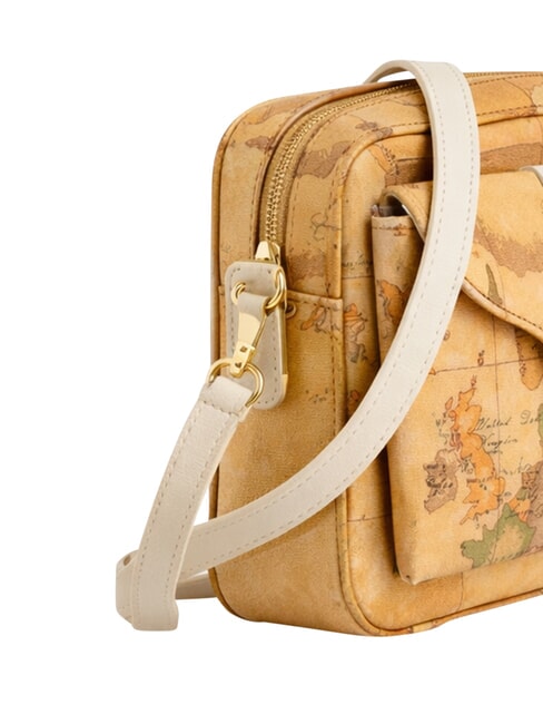 ESCAPE GEO Camera case bag, shoulder bag ivory - Women&rsquo;s Bags