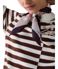 LIUJO FLOWER  cranberry - Scarves - 3