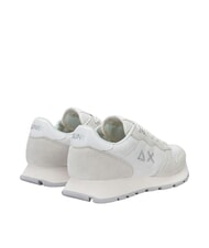 SUN68 ALLY GLITTER TEXTILE Sneakers White - Women&rsquo;s shoes - 3