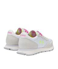 SUN68 ALLY SOLID Sneakers white/fluorescent fuchsia - Women&rsquo;s shoes - 3