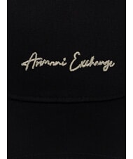 ARMANI EXCHANGE ESSENTIAL Baseball cap black / gold - Hats - 4