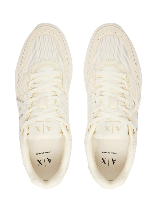 SPEED Sneakers off white + pale gold - Unisex shoes