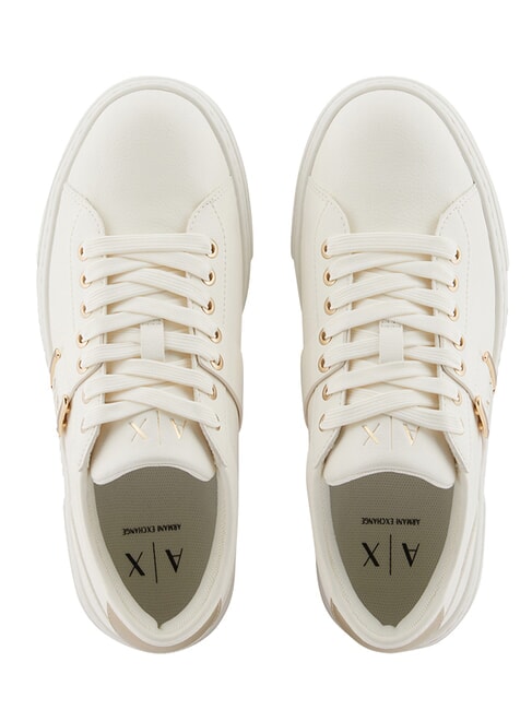 KURT Sneakers off white + pale gold - Unisex shoes