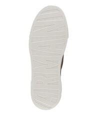 ARMANI EXCHANGE KURT Sneakers off white + pale gold - Unisex shoes - 3