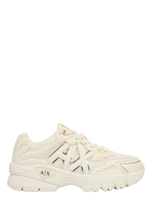SPEED Sneakers off white + pale gold - Unisex shoes