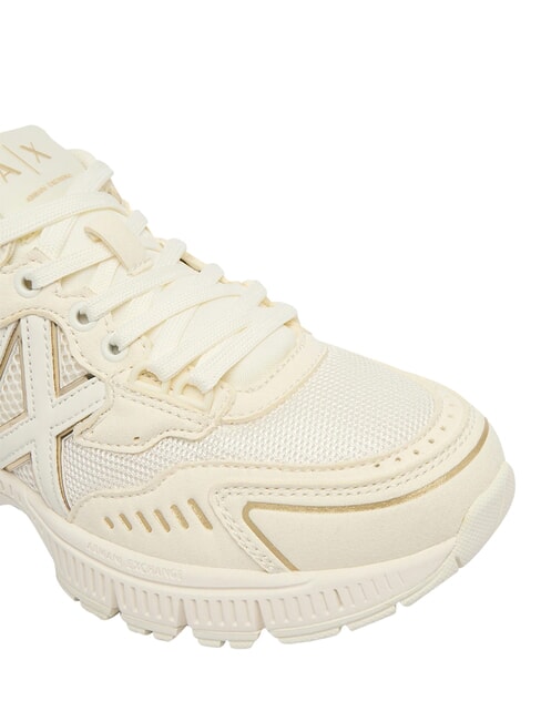 SPEED Sneakers off white + pale gold - Unisex shoes