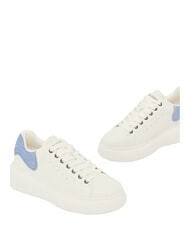 ARMANI EXCHANGE SUPER MINI-TUMBLED Sneakers off white+glacial - Women&rsquo;s shoes - 5