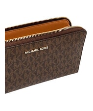 MICHAEL KORS JET SET Zip Around Wallet brn/acorn - Women&rsquo;s Wallets - 4