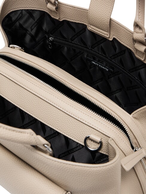 NICOLE Handbag with pocket and shoulder strap sand - Women&rsquo;s Bags