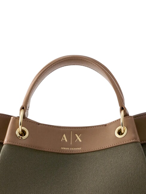 WAVE Shopping bag with shoulder strap savanna/mineral - Women&rsquo;s Bags