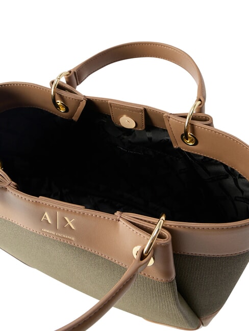 WAVE Shopping bag with shoulder strap savanna/mineral - Women&rsquo;s Bags