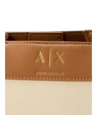 ARMANI EXCHANGE WAVE Shopping bag with shoulder strap natural / saline clay - Women&rsquo;s Bags - 6