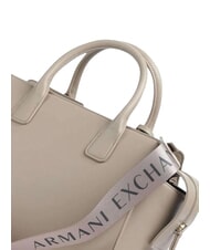 ARMANI EXCHANGE AMELIE Shopping bag with shoulder strap sand - Women&rsquo;s Bags - 5
