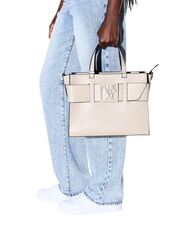 ARMANI EXCHANGE A|X BUCKLE Hand shopper, with shoulder strap sand - Women&rsquo;s Bags - 3