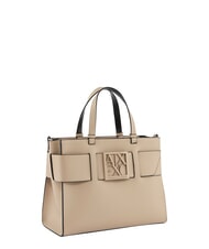 ARMANI EXCHANGE A|X BUCKLE Hand shopper, with shoulder strap sand - Women&rsquo;s Bags - 5