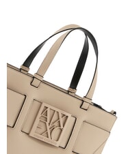 ARMANI EXCHANGE A|X BUCKLE Hand shopper, with shoulder strap sand - Women&rsquo;s Bags - 6