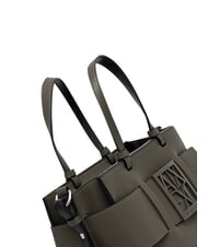 ARMANI EXCHANGE A|X BUCKLE Hand shopper, with shoulder strap savanna - Women&rsquo;s Bags - 6