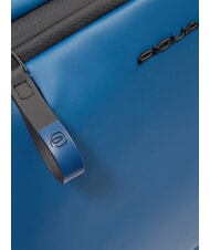 PIQUADRO CORNER SPECIALE GOMMATO Roll-top backpack for 15.6" laptop aviation - Laptop backpacks - 8