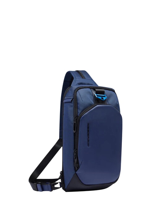 PQ-EARTH  blue - Over-the-shoulder Bags for Men
