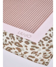 LIUJO FLOWER ORCHID Scarf soft peony - Scarves - 4