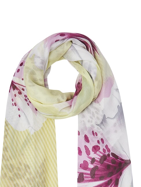 FLOWER ORCHID Scarf avocado - Scarves