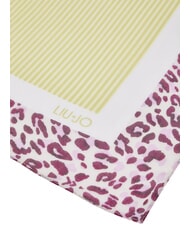 LIUJO FLOWER ORCHID Scarf avocado - Scarves - 6