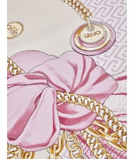 LIUJO METAL Scarf soft peony - Scarves - 5