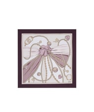 LIUJO METAL Scarf cranberry - Scarves - 2