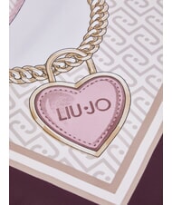 LIUJO METAL Scarf cranberry - Scarves - 4