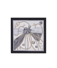 LIUJO METAL Scarf BLACK - Scarves - 2