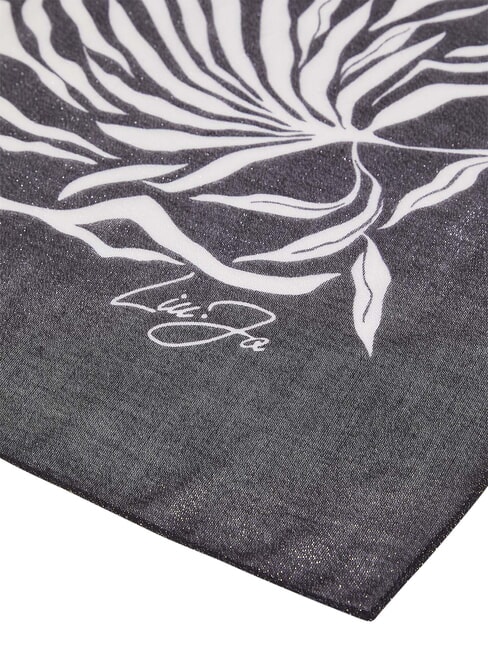 FLOWER Scarf BLACK - Scarves