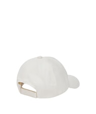 LIUJO LOGO STRIPED Visor hat white cream - Hats - 3