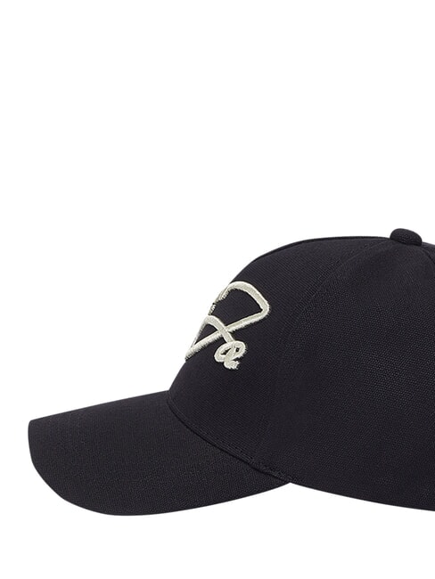LOGO STRIPED Visor hat BLACK - Hats