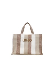 LIUJO LOGO Handbag, with shoulder strap sand - Women&rsquo;s Bags - 3
