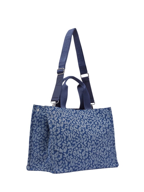 LOGO STRASS Handbag, with shoulder strap den.blue animalier - Women&rsquo;s Bags