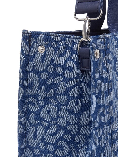 LOGO STRASS Handbag, with shoulder strap den.blue animalier - Women&rsquo;s Bags