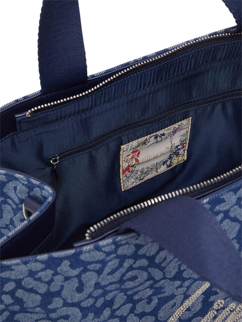 LOGO STRASS Handbag, with shoulder strap den.blue animalier - Women&rsquo;s Bags